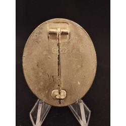 Placa de Herido en plata "107" (Carl Wild) - Bruno Mado Medals