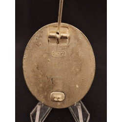 Placa de Herido en plata "107" (Carl Wild) - Bruno Mado Medals