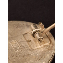 Placa de Herido en plata "107" (Carl Wild) - Bruno Mado Medals