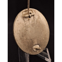 Placa de Herido en plata "107" (Carl Wild) - Bruno Mado Medals
