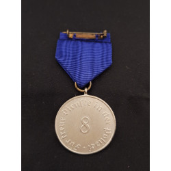 Medalla de 8 años de servicio. - Bruno Mado Medals