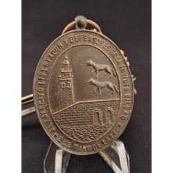 Medalla de Bilbao en pasador de gala. - Bruno Mado Medals