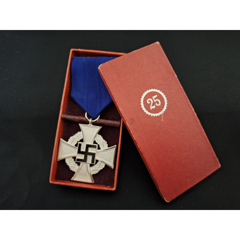 Medalla de 25 años de servicio (Caja) - Bruno Mado Medals