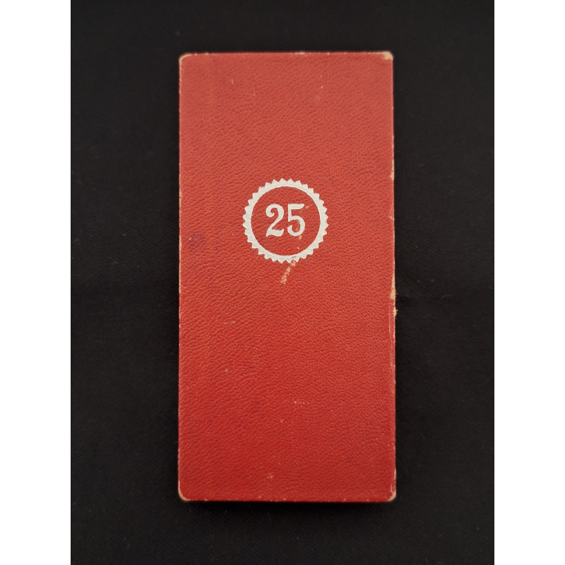 Medalla de 25 años de servicio (Caja) - Bruno Mado Medals