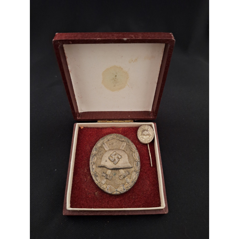 Placa de Herido en plata "65" (Klein & Quenzer) - Bruno Mado Medals