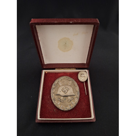 Placa de Herido en plata "65" (Klein & Quenzer) - Bruno Mado Medals