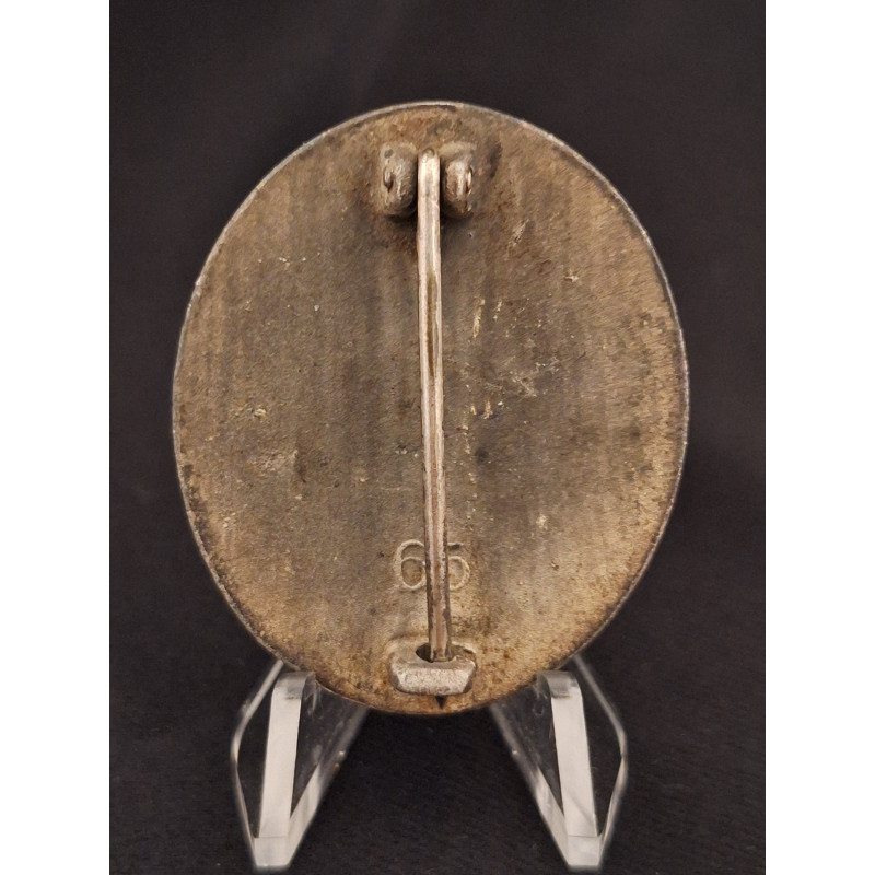 Placa de Herido en plata "65" (Klein & Quenzer) - Bruno Mado Medals