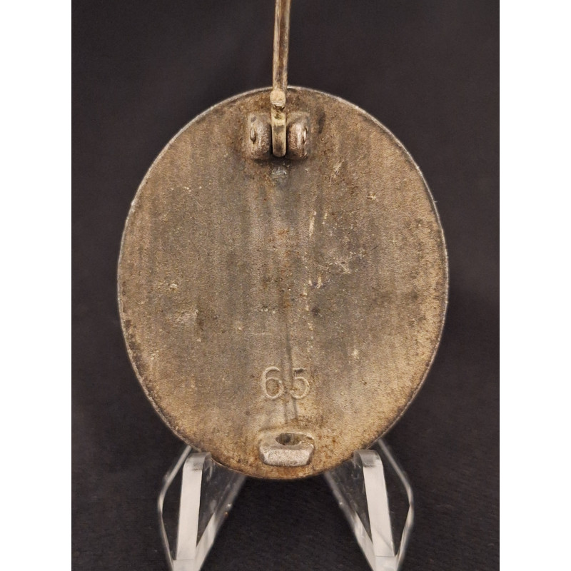 Placa de Herido en plata "65" (Klein & Quenzer) - Bruno Mado Medals