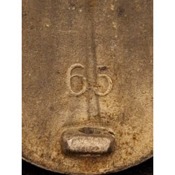 Placa de Herido en plata "65" (Klein & Quenzer) - Bruno Mado Medals