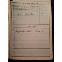 Wehrpass veterano I y II GM (Kriegsmarine) - Bruno Mado Medals