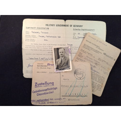 Wehrpass veterano I y II GM (Kriegsmarine) - Bruno Mado Medals