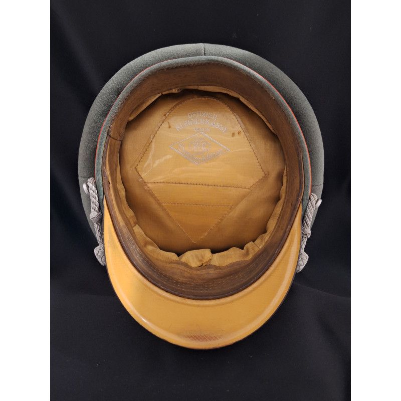 Offficer's Visor Cap (Friedrich Jaeger) - Bruno Mado Medals