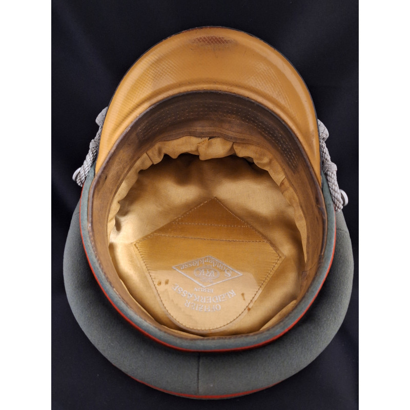 Offficer's Visor Cap (Friedrich Jaeger) - Bruno Mado Medals