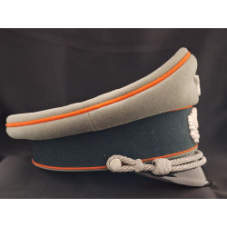 Offficer's Visor Cap (Friedrich Jaeger) - Bruno Mado Medals