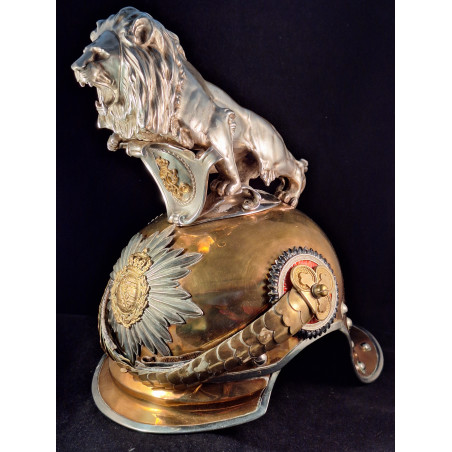 Casco Oficial Guardia Sajonia. - Bruno Mado Medals