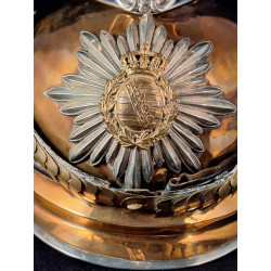 Casco Oficial Guardia Sajonia. - Bruno Mado Medals
