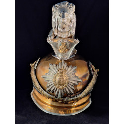 Casco Oficial Guardia Sajonia. - Bruno Mado Medals