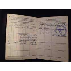 Placa y Soldbuch (LW) - Bruno Mado Medals