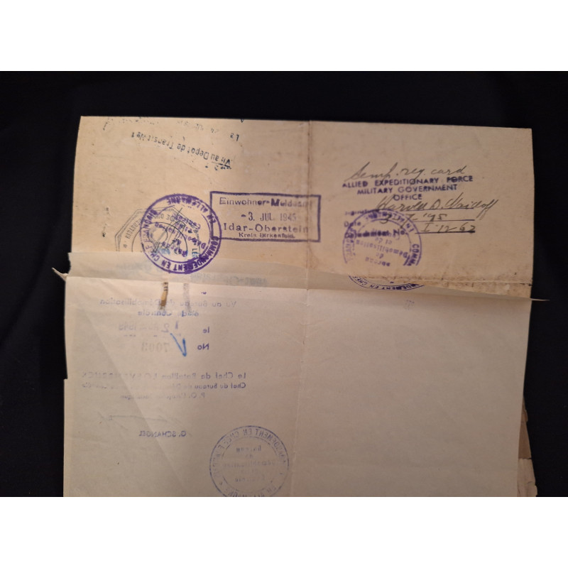 Placa y Soldbuch (LW) - Bruno Mado Medals