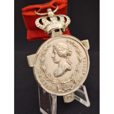 Medalla de la Campaña de África 1860 - Bruno Mado Medals