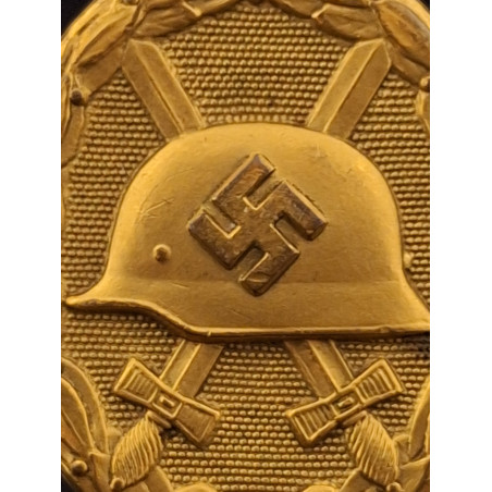 Gold Wound Badge "30" - Bruno Mado Medals