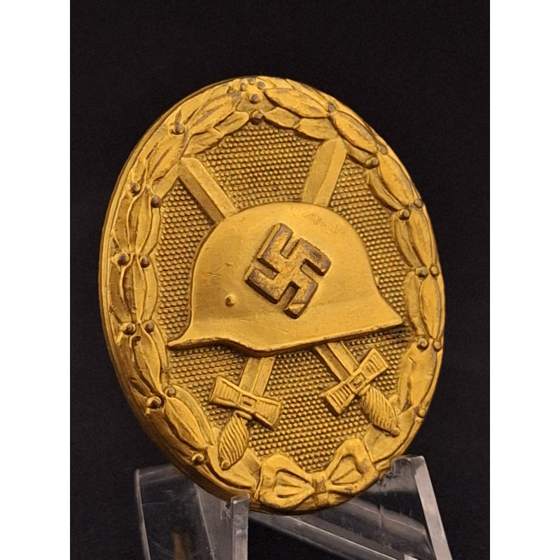 Gold Wound Badge "30" - Bruno Mado Medals