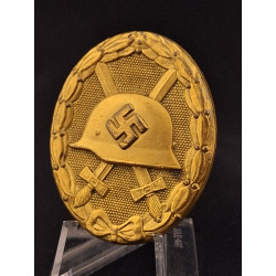 Placa de herido en oro "30" - Bruno Mado Medals