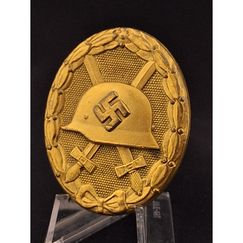 Placa de herido en oro "30" - Bruno Mado Medals