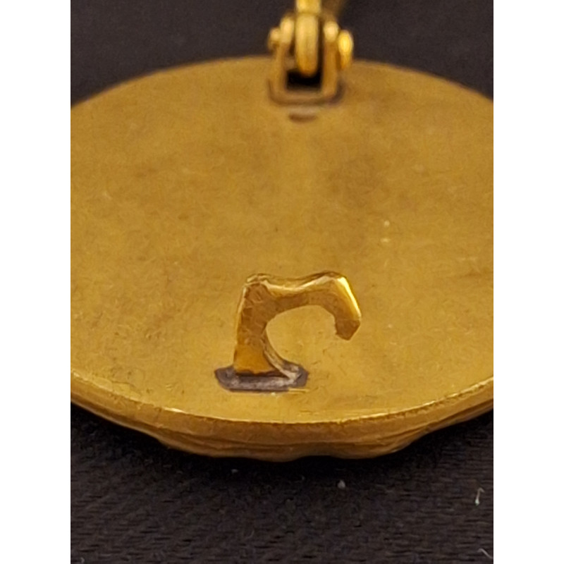 Placa de herido en oro "30" - Bruno Mado Medals