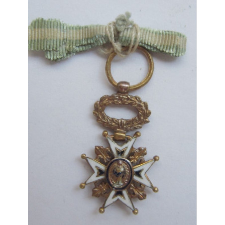 Orden de Carlos II (Cruz de Caballero-Miniatura)