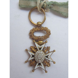 Orden de Carlos II (Cruz de Caballero-Miniatura)