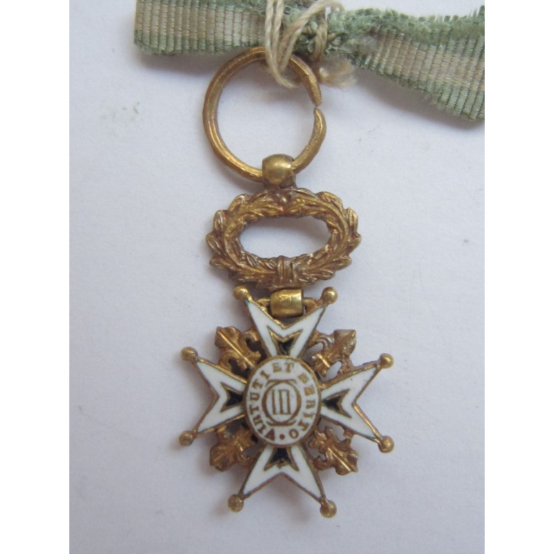 Orden de Carlos II (Cruz de Caballero-Miniatura)