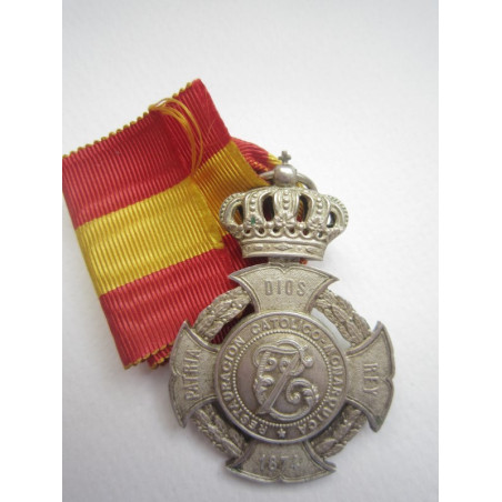 Medalla Don Carlos (plata)