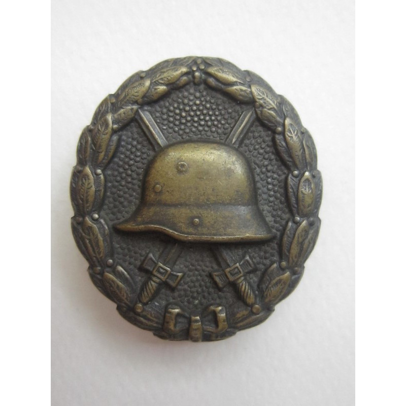 Placa de Herido en Negro