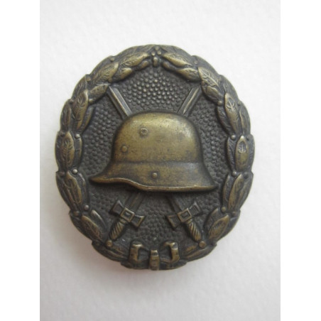 Placa de Herido en Negro