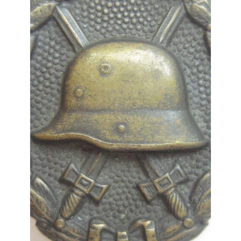 Placa de Herido en Negro