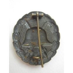 Placa de Herido en Negro