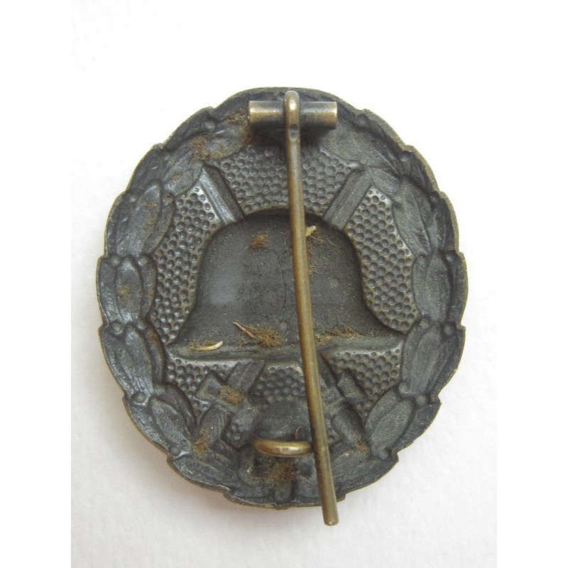 Placa de Herido en Negro