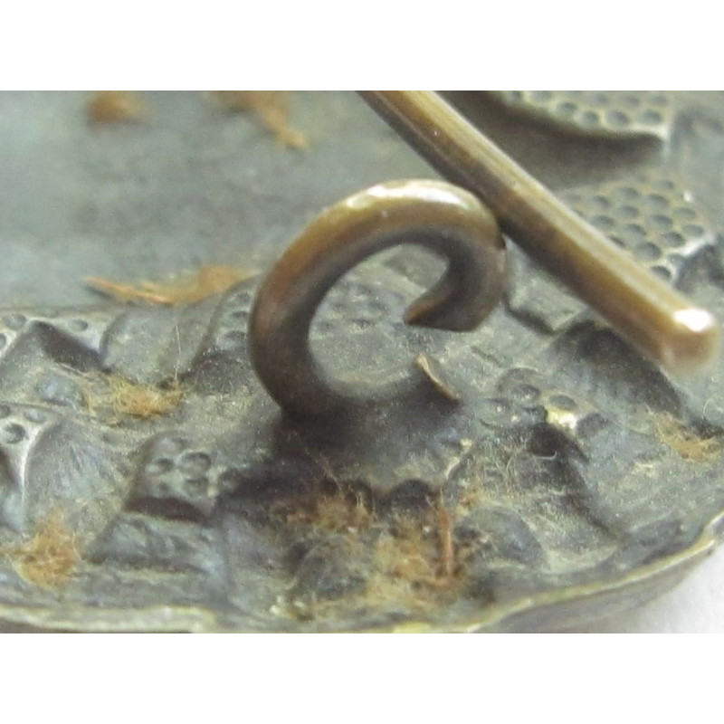 Placa de Herido en Negro