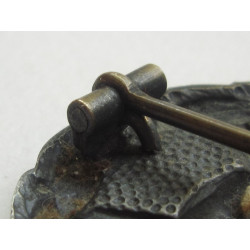 Placa de Herido en Negro