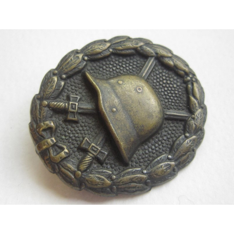 Placa de Herido en Negro