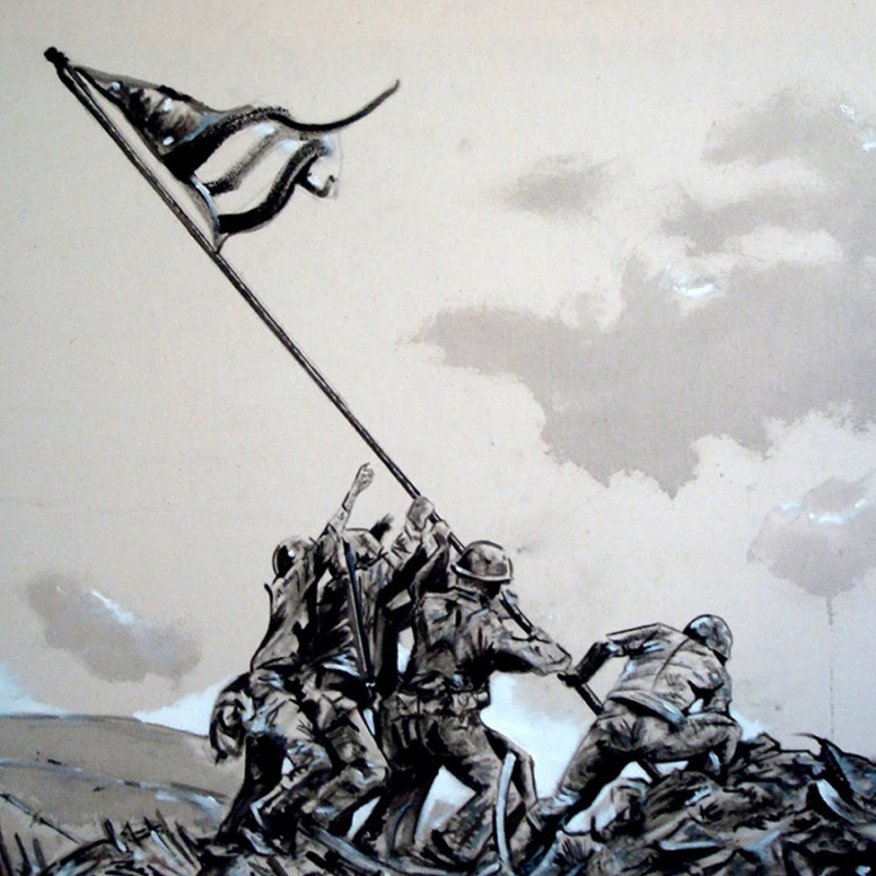 Raising the Flag on Iwo Jima