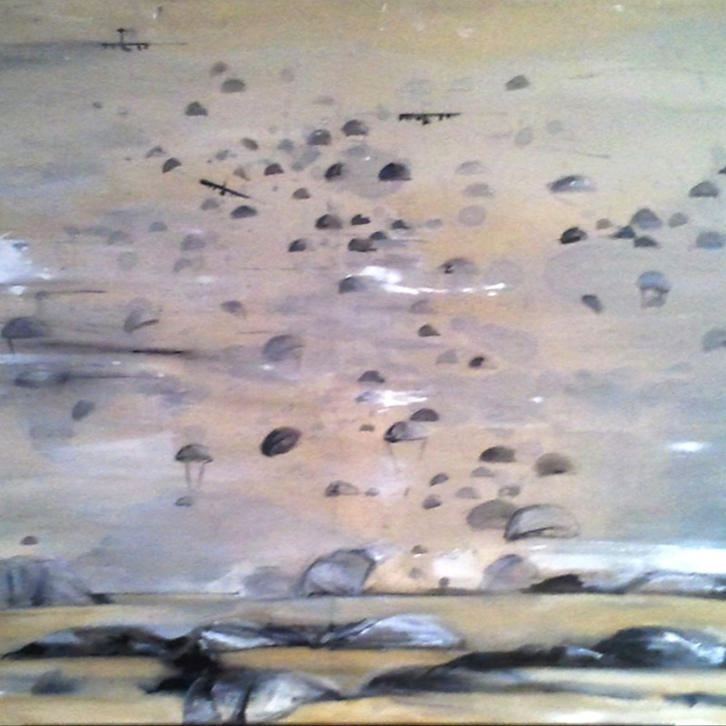 Alzando la bandera en Iwo Jima