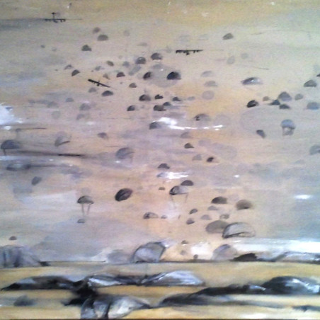 Alzando la bandera en Iwo Jima