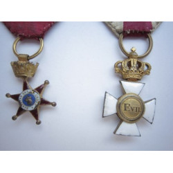 Pasador de gala (medallas princesa)