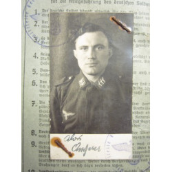 Soldbuch Obergefreiter Alois Angerer