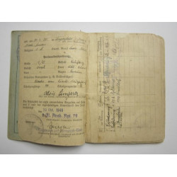 Soldbuch Obergefreiter Alois Angerer