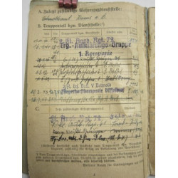 Soldbuch Obergefreiter Alois Angerer