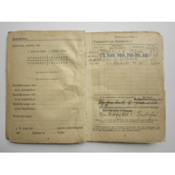 Soldbuch Obergefreiter Alois Angerer