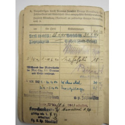 Soldbuch Obergefreiter Alois Angerer